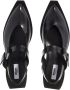 Moschino Sandalen Big Buckles in zwart - Thumbnail 3