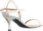 Moschino Sandalen Buckled Bow in wit - Thumbnail 2