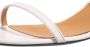 Moschino Sandalen Buckled Bow in wit - Thumbnail 3