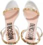 Moschino Sandalen Jewels Mini Lettering Sandals in zilver - Thumbnail 2