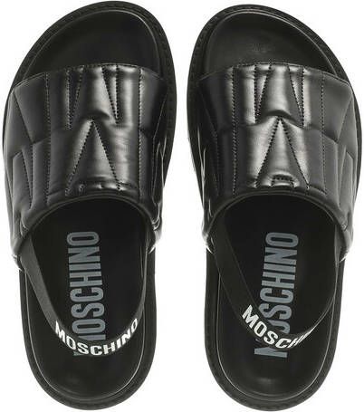 Moschino Slippers & Mules San Lod Fussbett50 Nappa in zwart