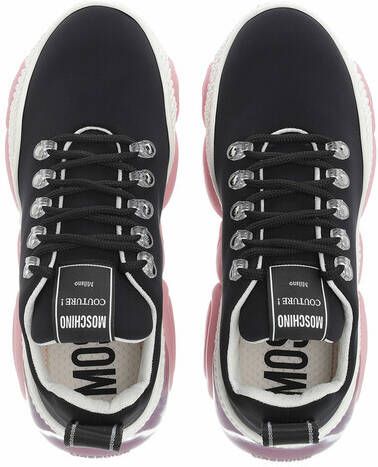 Moschino Sneakers Sneakerd Bolla30 Lycra in zwart