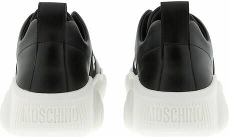Moschino Sneakers Sneakerd.Orso30 Vitello Pu W.Sneakers in zwart