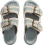 Mou Sandalen Bio Sandal Two Buckles in blauw - Thumbnail 3
