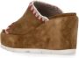 Mou Sandalen Brown Suede Leather Eva Monoband Wedges in bruin - Thumbnail 4