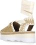Mou Sandalen Gold Lurex Sandals in goud - Thumbnail 4