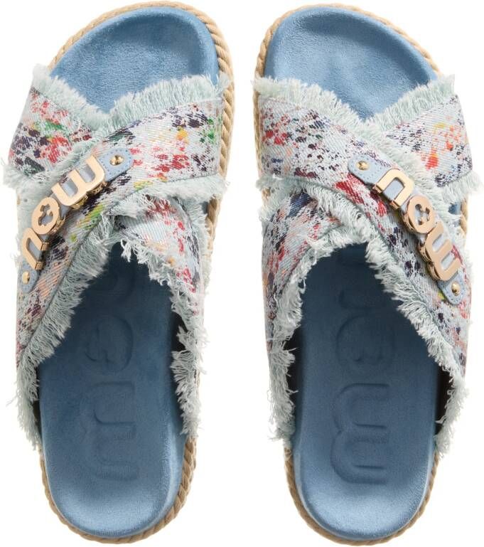 Mou Slippers & Mules ROPE BIOSANDALE Nr.03 in meerkleurig