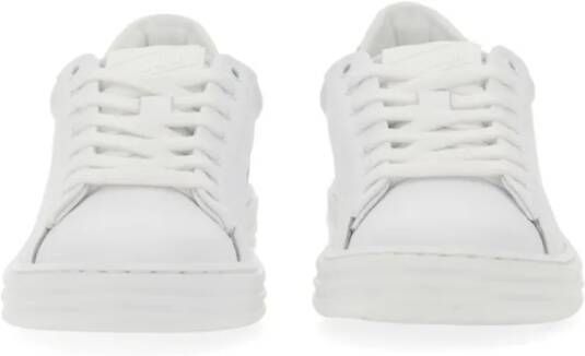 MSGM Low-Top Sneakers Iconic Cupsole Sneaker in wit
