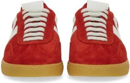 MSGM Low-Top Sneakers "Retro" Sneaker in rood