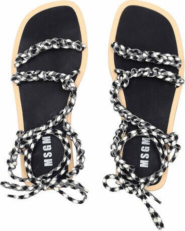 MSGM Sandalen Sandals in zwart