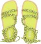 MSGM Sandalen Sandals in geel - Thumbnail 2