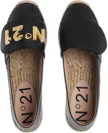N°21 Espadrilles Sandal in zwart