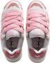 Emporio Armani Gewatteerde leren adelaar sandalen Beige Dames - Thumbnail 14