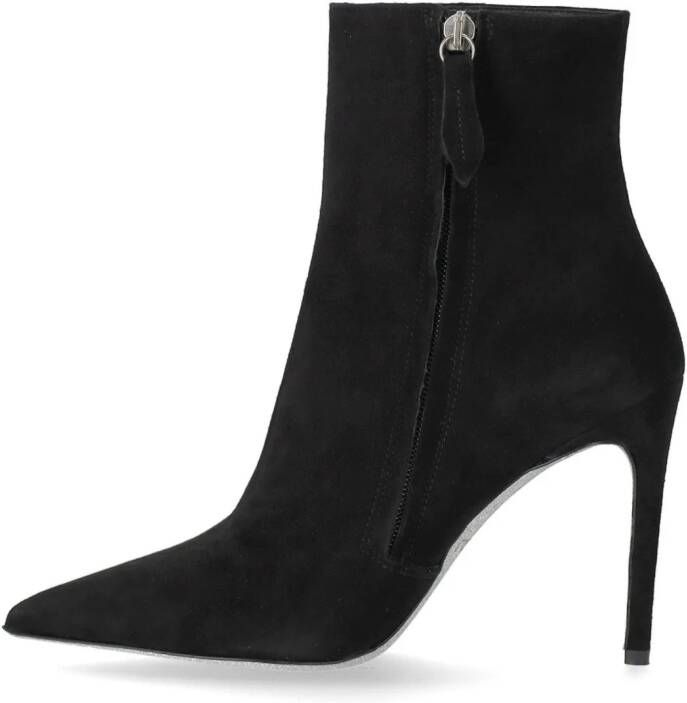 Ncub Boots Mil Black Heeled Ankle Boot in zwart