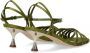 Ncub Sandalen Mamy Green Heeled Sandal in groen - Thumbnail 7