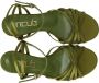 Ncub Sandalen Mamy Green Heeled Sandal in groen - Thumbnail 8