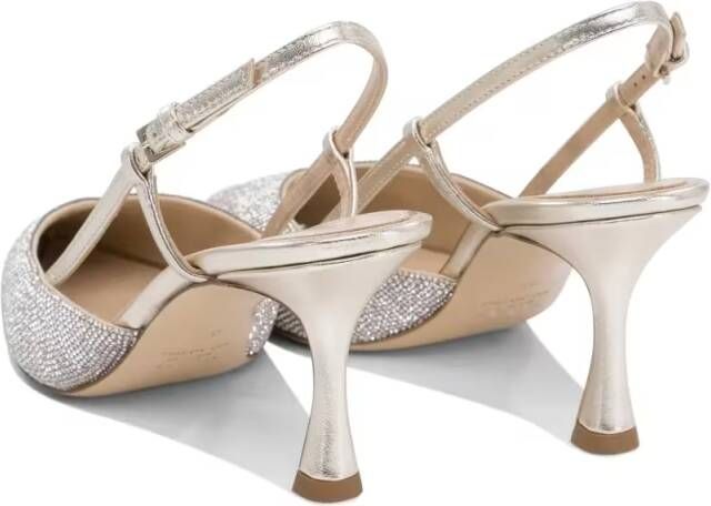 Ninalilou Hoge hakken Pointed Toe Heeled Shoes in grijs