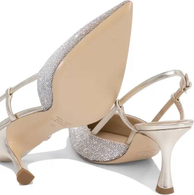 Ninalilou Hoge hakken Pointed Toe Heeled Shoes in grijs