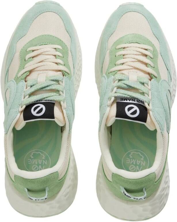 No Name Low-Top Sneakers Carter Milkshake W in groen