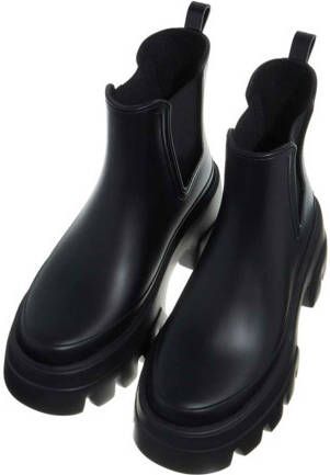 Nubikk Zwarte Rubber Enkellaarzen Black Dames - Foto 4