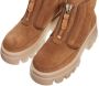 Nubikk Gorpcore outdoor FAshion bruin Tinten Flore Rock Fur Enkelboots Enkellaarsjes Dames Camel - Thumbnail 10