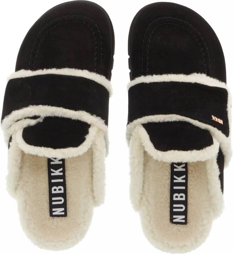 Nubikk Slippers Teddy Fur (L) in zwart