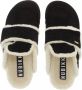 Nubikk Slippers Teddy Fur (L) in zwart - Thumbnail 8