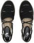 Off-White Espadrilles Canvas Laces Flat Espadrillas in zwart - Thumbnail 14