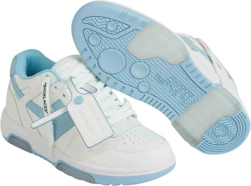 Off-White Low-Top Sneakers Out Of Office in wit