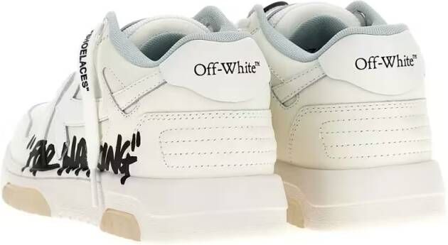 Off-White Low-Top Sneakers Out Of Office' Sneakers in wit