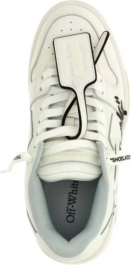 Off-White Low-Top Sneakers Out Of Office' Sneakers in wit