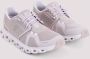 On Low-Top Sneakers Lightweight Textile Sneakers With Modern Lacing Sy in wit - Thumbnail 8