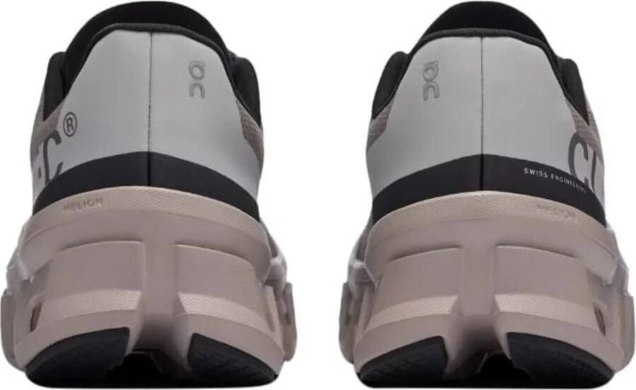 ON Running Low-Top Sneakers Flat Shoes Cinder Fog in wit