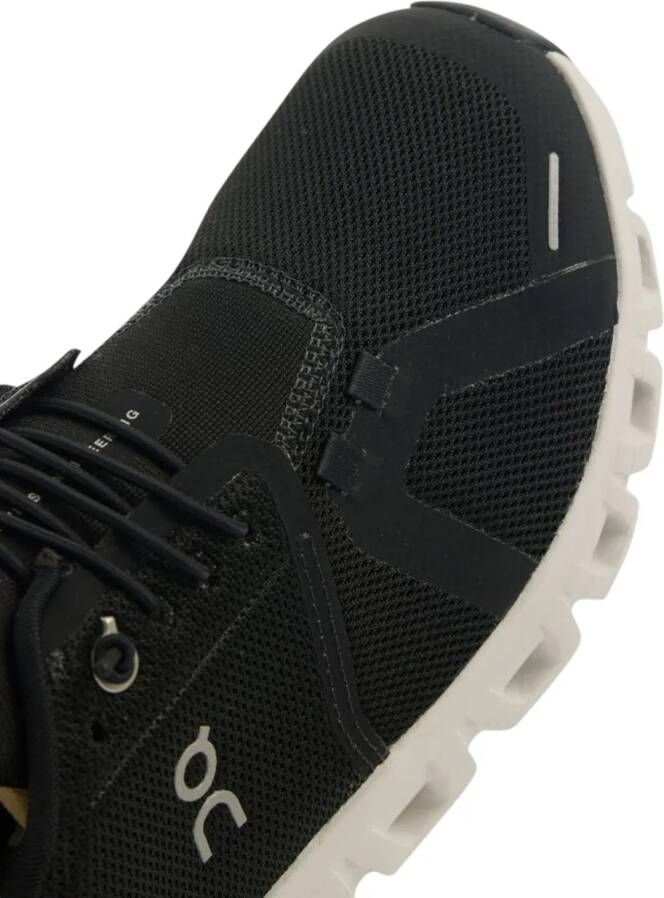 On Low-Top Sneakers Breathable Black Mesh Sneakers in zwart