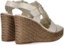Paloma Barceló Sandalen Alison White Wedge Sandal in wit - Thumbnail 2
