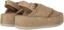 Paloma Barceló Sandalen Basima Beige Platform Sandal in bruin - Thumbnail 2