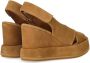Paloma Barceló Sandalen Cora Brown Wedge Sandal in bruin - Thumbnail 2