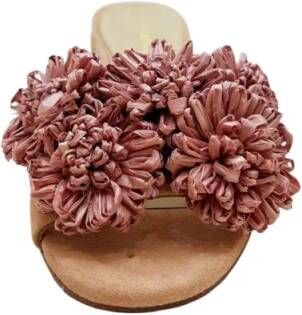Paloma Barceló Slippers & Mules Fiore Mules in bruin
