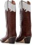 Paris Texas Boots 60mm Ricky Embossed Croco Cowboy Boots in bruin - Thumbnail 2