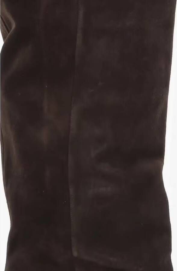 Paris Texas Boots Ines Reverse Mid-Calf 75 in bruin