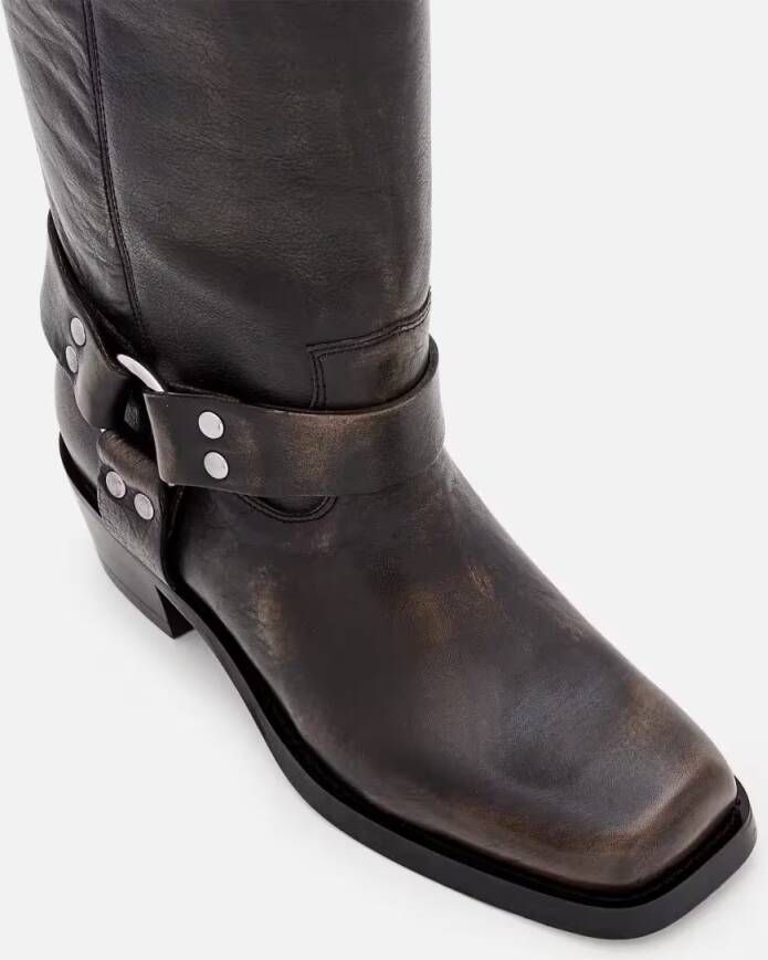 Paris Texas Boots Roxy Brushed Boots Heel 45 in bruin