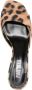 Paris Texas Sandalen Open-Toe Calfskin Sandals With Vibrant Leopard Pri in bruin - Thumbnail 2