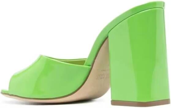 Paris Texas Slippers & Mules Anja Mule in groen