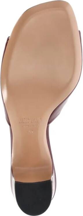 Paris Texas Slippers & Mules Bordeaux Lara Mule Shoes in rood