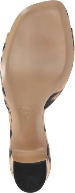 Paris Texas Slippers & Mules Brown Lara Mule Shoes in bruin