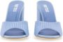 Paris Texas Slippers & Mules Holly Anja Suede Mules in blauw - Thumbnail 2