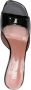 Paris Texas Slippers & Mules Open-Toe Mules With Glossy Finish And Mid-Height B in zwart - Thumbnail 2