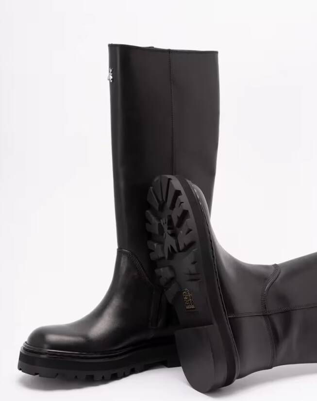 PATRIZIA PEPE Boots Calf Leather Boots in zwart