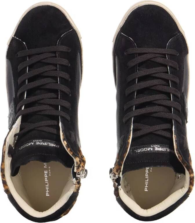Philippe Model High-Top Sneakers Prsx High Woman in luipaardprint