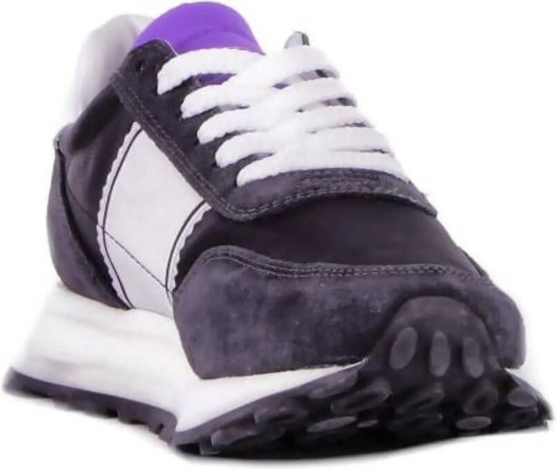 Philippe Model Low-Top Sneakers Nero Viola in zwart
